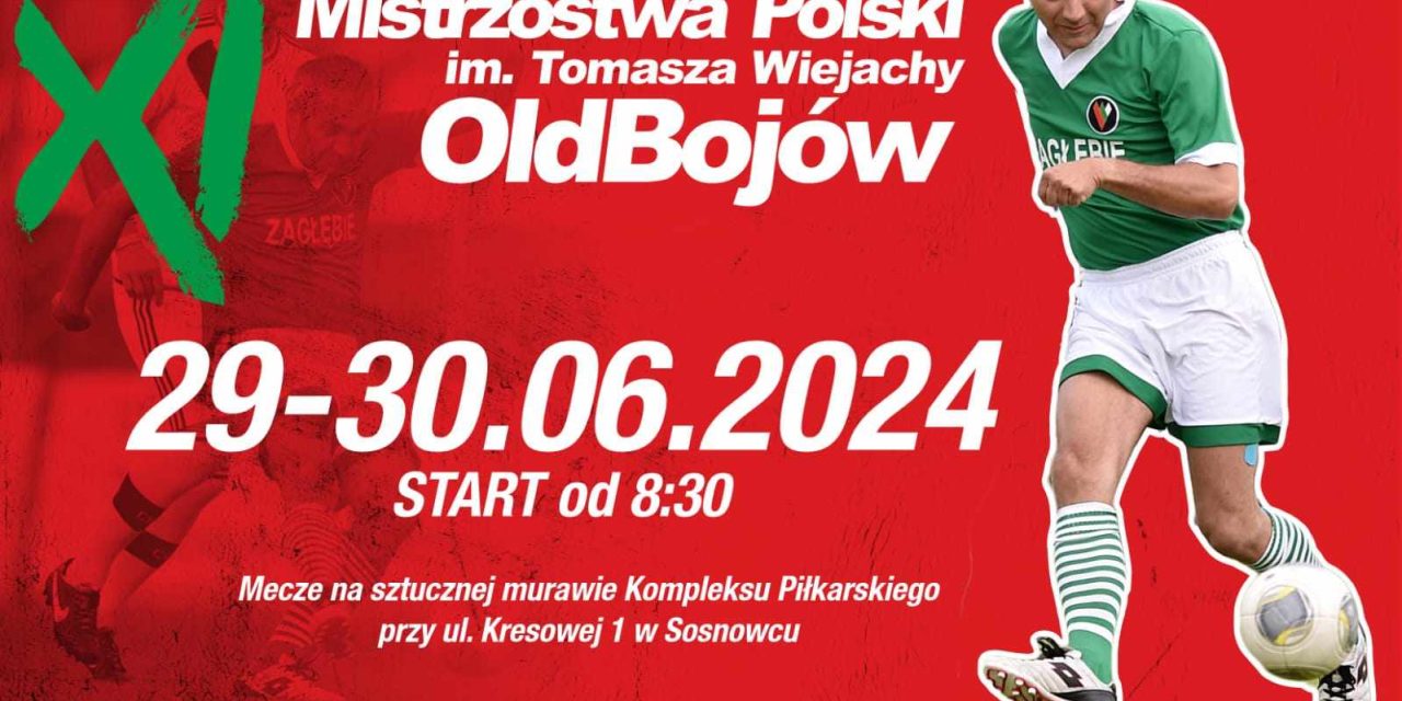 Zapraszamy do Sosnowca na XI Mistrzostwa Polski Oldbojów