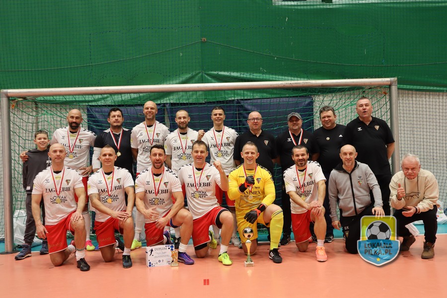 ZAGŁĘBIE SOSNOWIEC ZOSTAŁO HALOWYM MISTRZEM POLSKI OLDBOJÓW – ZAWIERCIE 2026