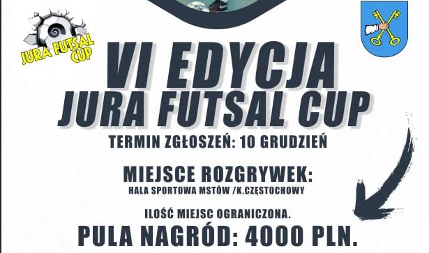 VI EDYCJA JURA FUTSAL CUP – ZAPISZ DRUŻYNĘ !!!