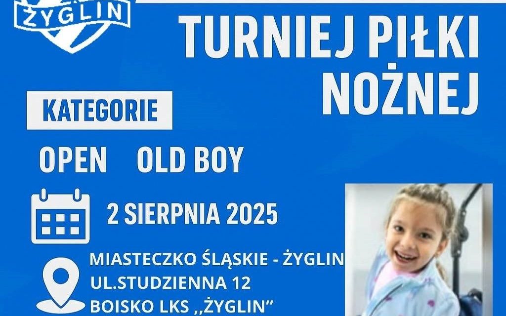 TURNIEJ CHARYTATYWNY W ŻYGLINIE 2025 – ZAPISZ DRUŻYNĘ