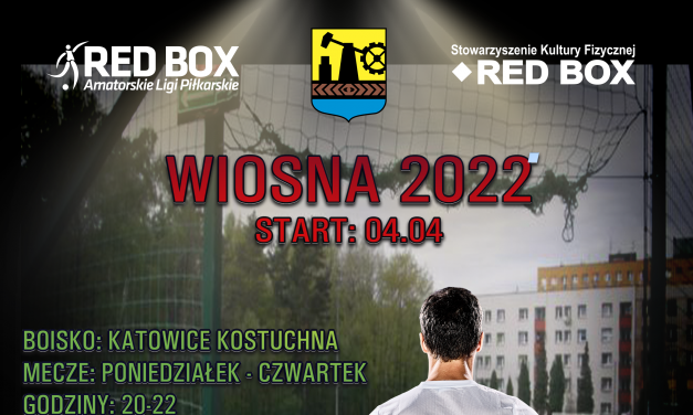 RED BOX: WIOSNA 2022 – ZAPISZ DRUŻYNĘ!